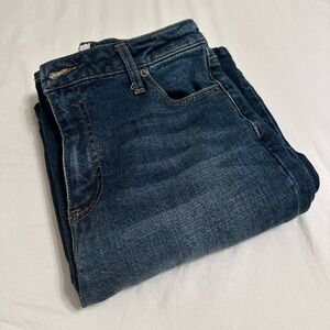 High rise flare jeans